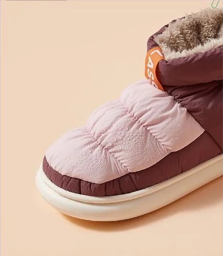 Guaranteed Quality Warm Women′ S Home House Bedroom Cotton Slipper Short Fluff Boots