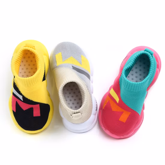 Zapatillas de deporte de malla transpirable para niñas, zapatillas de deporte para niños pequeños, zapatillas antideslizantes para correr Ex-23r2055