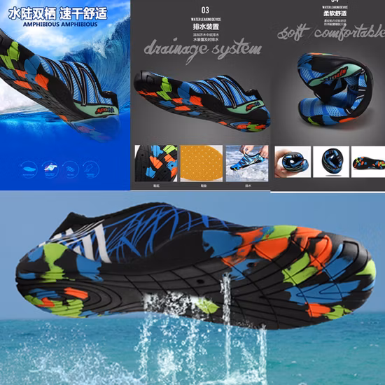 Zapatillas de Playa, Calzado Antideslizante e Impermeable, Zapatos de Playa y Zapatos de Buceo